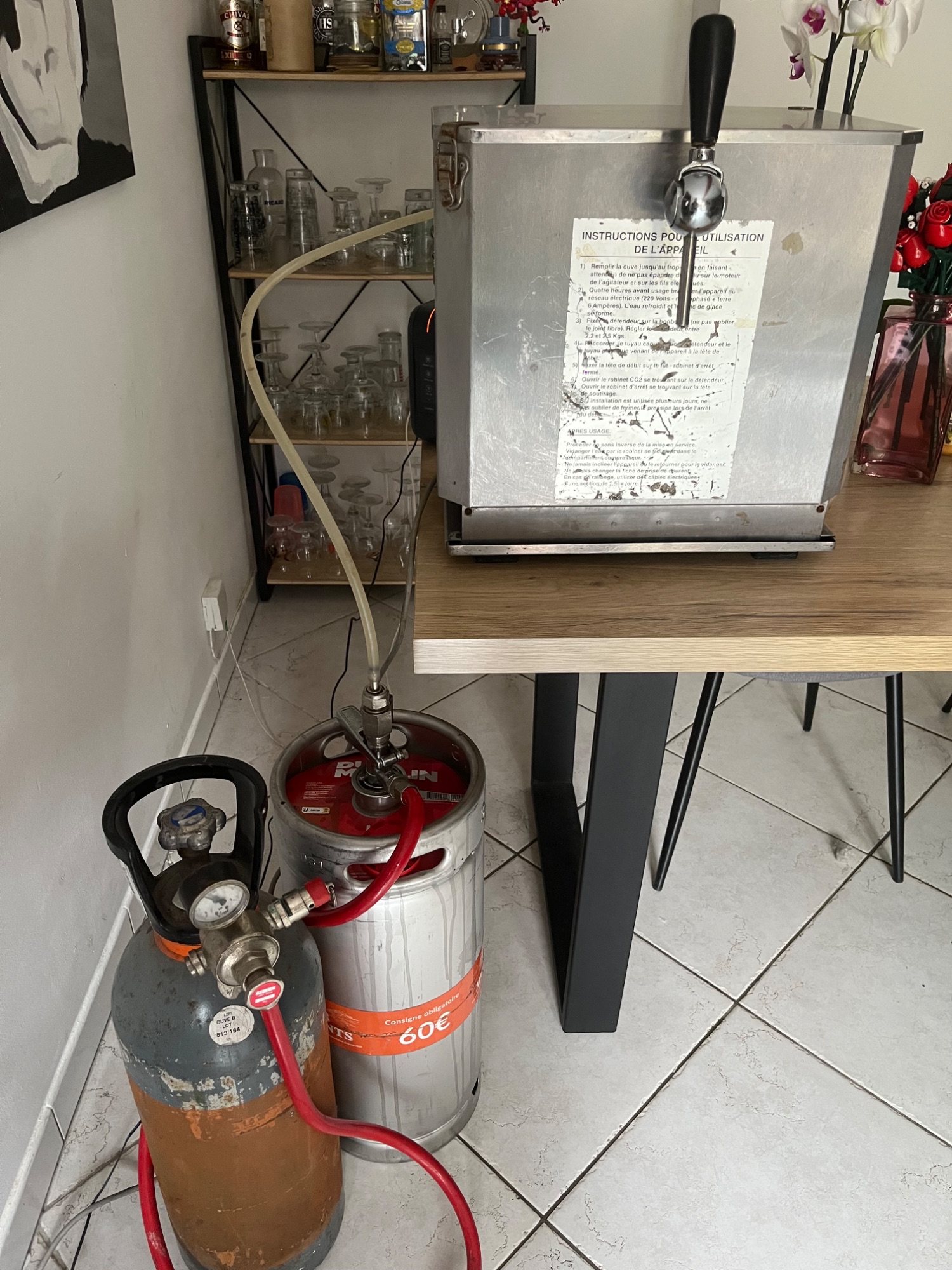 Pompe à bière 